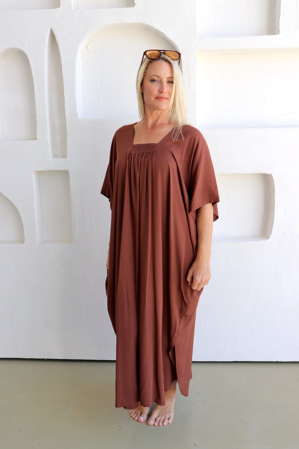 Lux Muu Muu Plain Chocolate
