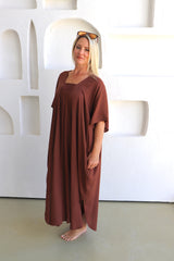 Lux Muu Muu Plain Chocolate