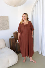 Lux Muu Muu Plain Chocolate