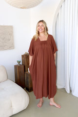 Lux Muu Muu Plain Chocolate