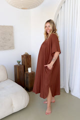 Lux Muu Muu Plain Chocolate