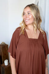 Lux Muu Muu Plain Chocolate