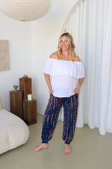 Perfect Travel Pant In Choc Navy