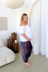 Perfect Travel Pant In Choc Navy