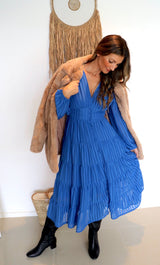 Sapphire Long Sleeve Dress