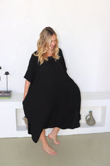 Lux Muu Muu in Black