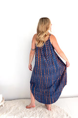 Sweet Summer Maxi In Choc Navy