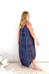 Sweet Summer Maxi In Choc Navy