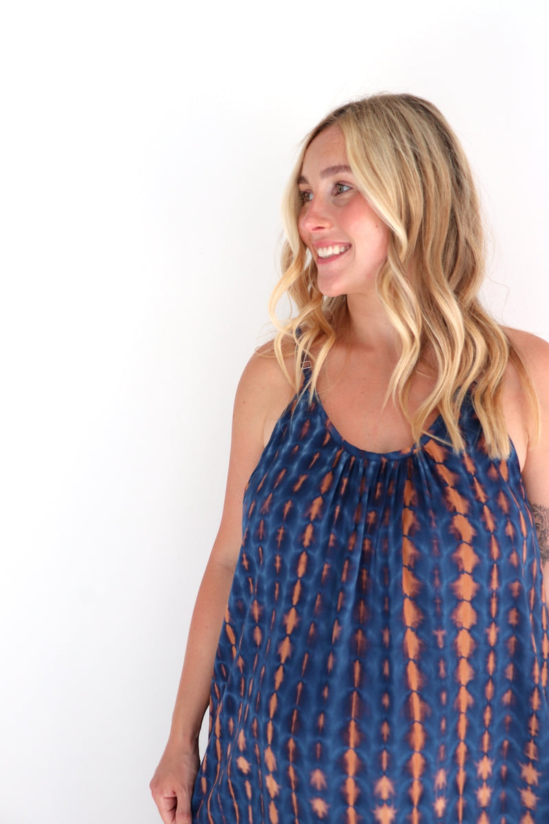 Sweet Summer Maxi In Choc Navy