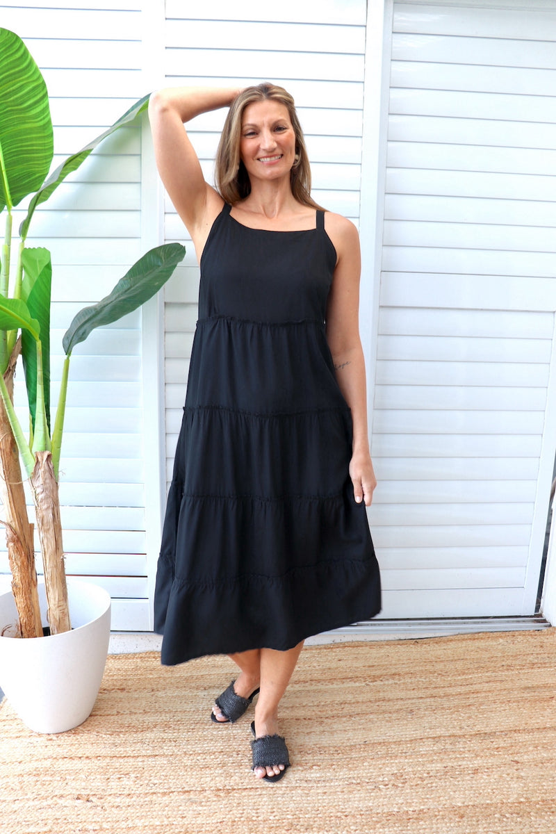 Chloe Maxi in black