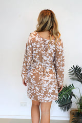 Daydream Long Sleeve Dress/Top in Promise Land Taupe
