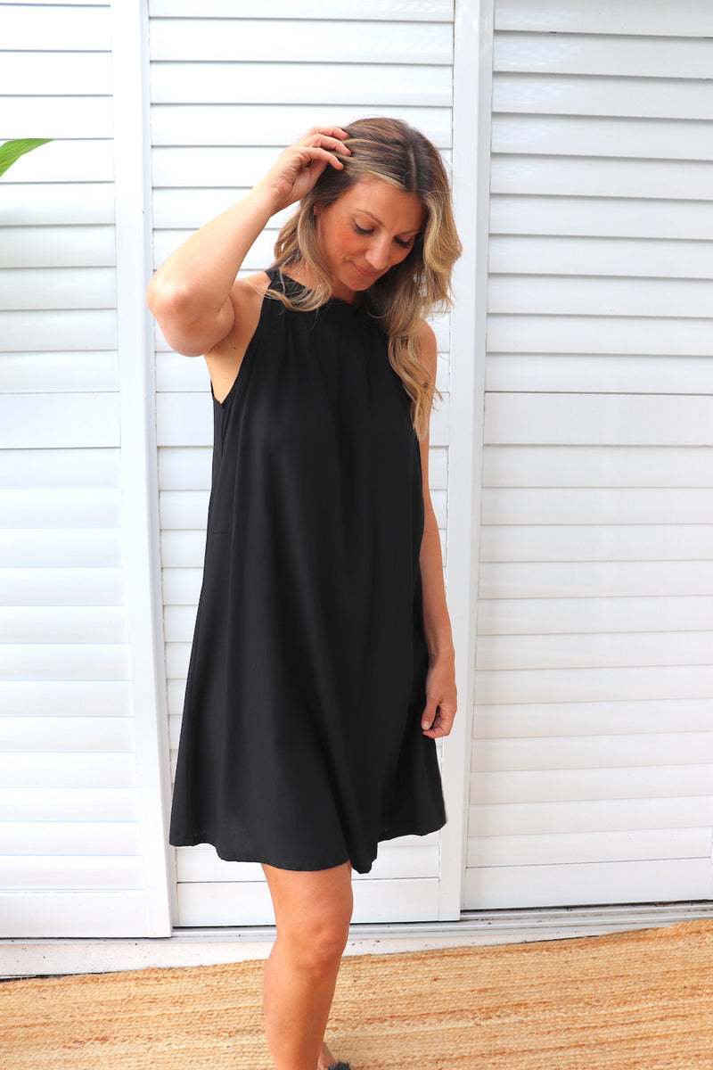 Tahiti Dress in Black