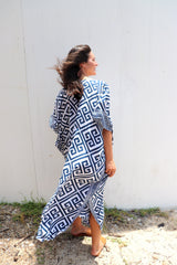 Long Kaftan In Corinthian Coast