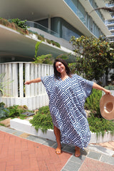 Long Kaftan In Corinthian Coast