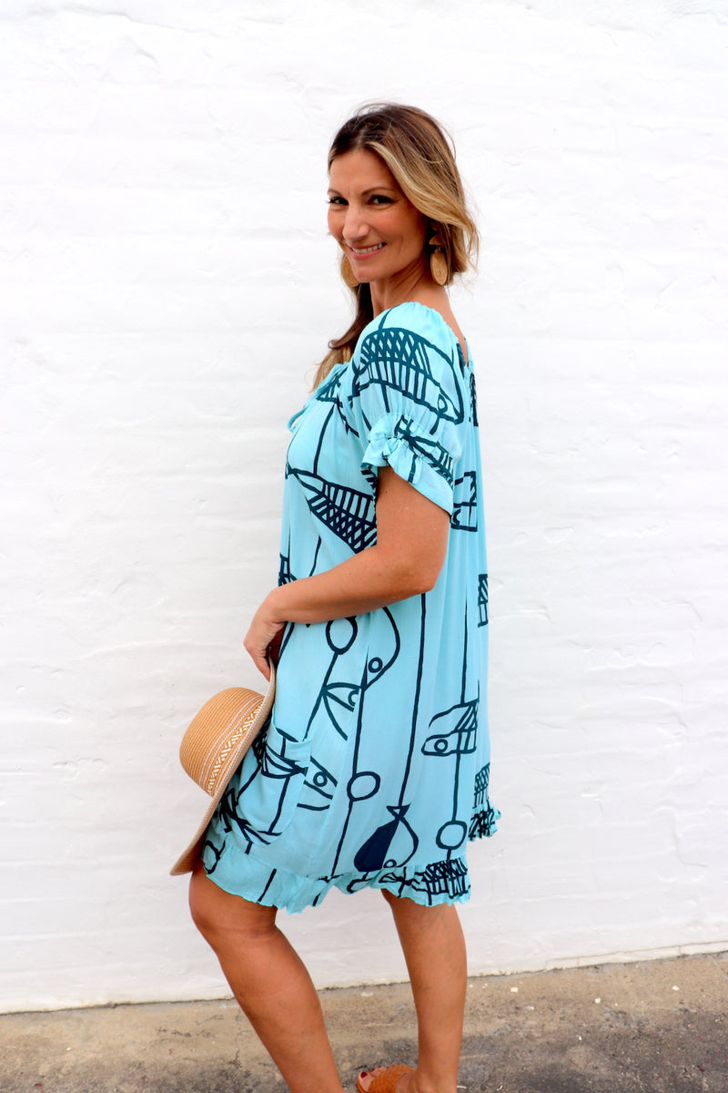 Aloha Dress In Tropic