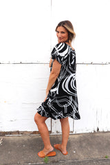 Aloha Dress In Swirl