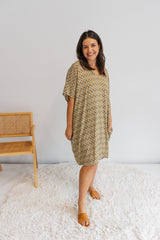 Tropicana Short Dress In Honeycomb