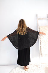 Travel Cardi in Black