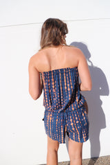 Maldives Short Jumpsuit In Choc Navy
