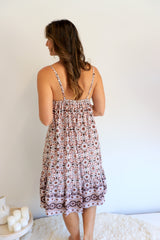 Oasis Dress in Mosaic Earth