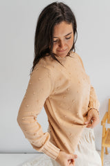 Long Weekend Sweater in Salmon