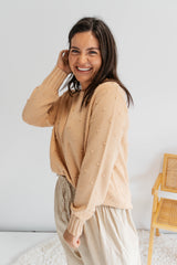 Long Weekend Sweater in Salmon