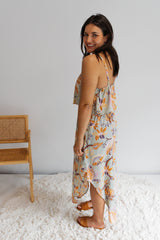 Byron Maxi Dress In Olive Paradise