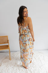 Byron Maxi Dress In Olive Paradise