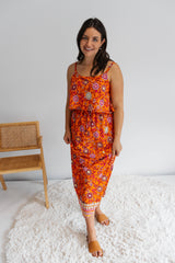 Byron Maxi Dress In Sangria