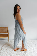 Byron Maxi Dress In Grey Nautica