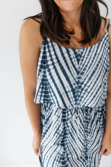 Byron Maxi Dress In Blue Splash