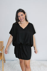 Ultimate Short Beach Dress In Black
