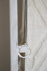 Silver Cove Pendant Long Necklace