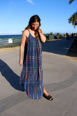 Sweet Summer Maxi In Choc Navy