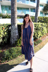 Sweet Summer Maxi In Choc Navy
