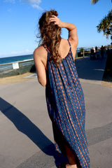 Sweet Summer Maxi In Choc Navy