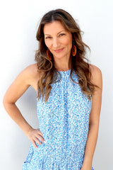 Tahiti Jumpsuit In Seaside Garden