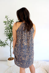 Tahiti Dress in Acacia Navy