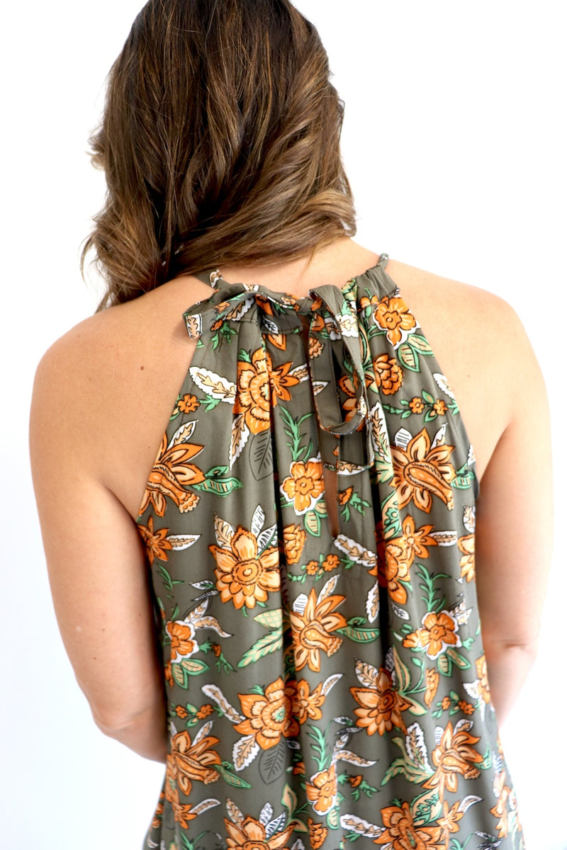 Tahiti Dress California Poppy