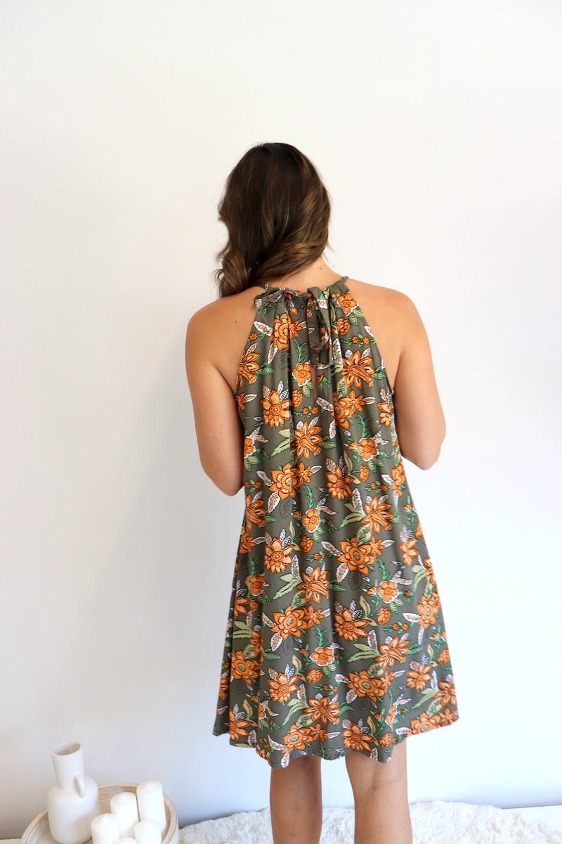 Tahiti Dress California Poppy