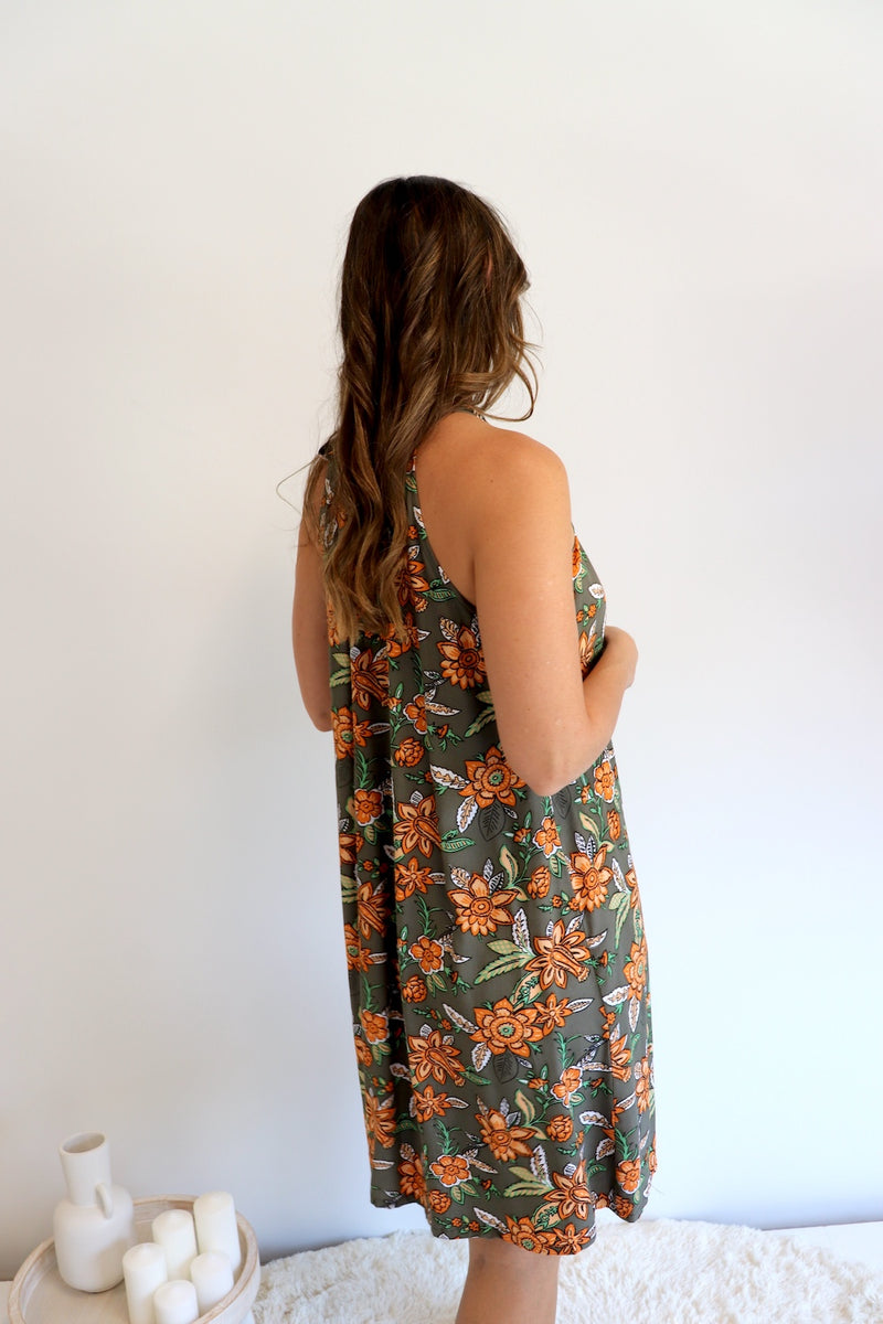 Tahiti Dress California Poppy