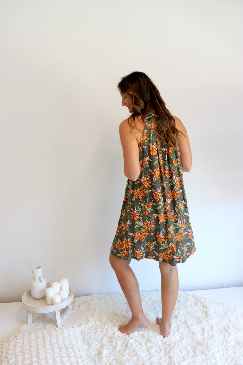 Tahiti Dress California Poppy
