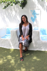 Travel Cardi in Black