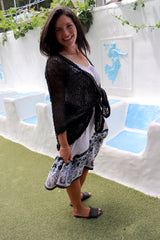 Travel Cardi in Black