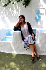 Travel Cardi in Black