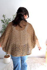 Travel Cardi in Milk Chocolate