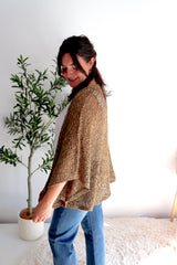 Travel Cardi in Milk Chocolate