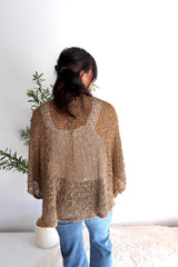 Travel Cardi in Milk Chocolate