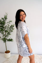 Ultimate Short Beach Dress In Safari Grey