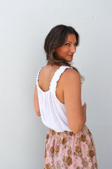 Vienna Top in White